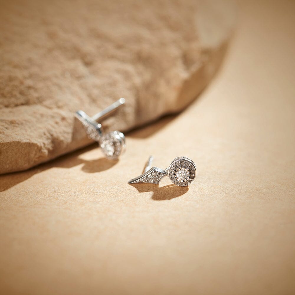 006 Carat Diamond Earrings  Meyson Jewellery