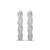 1/6 Carat Diamond Huggie Hoop Earrings in Sterling Silver
