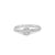 Diamond Geometric Ring in 10K White Gold