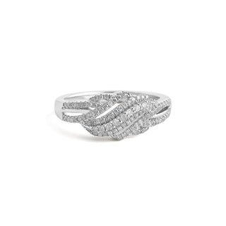 1/3 Carat Diamond Ring in Sterling Silver