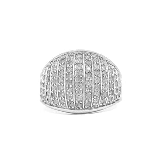 1.00 Carat Diamond Ring in Sterling Silver