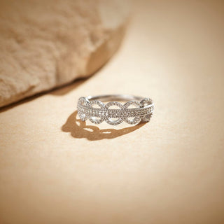 1/5 Carat Diamond Fashion Ring in Sterling Silver