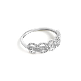 1/5 Carat Diamond Fashion Ring in Sterling Silver