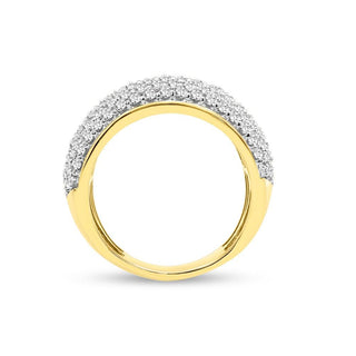 2.00 Carat Diamond Ring in 10K Yellow Gold
