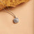 1/6 Carat Square Diamond Pendant Necklace in Sterling Silver-18"