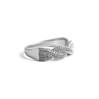 1/3 Carat S Linked Diamond Ring in Sterling Silver
